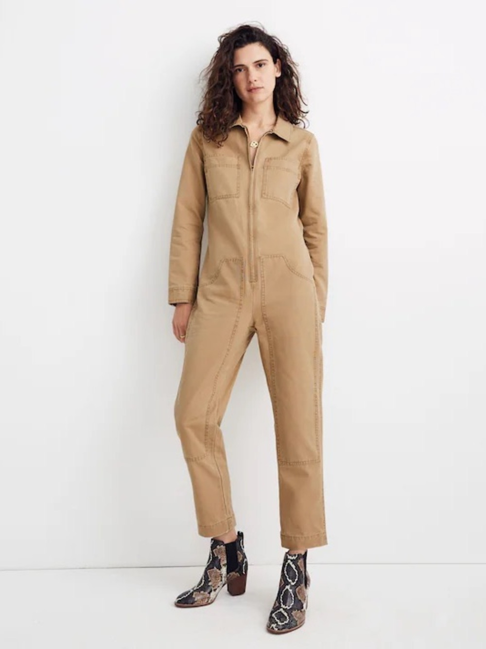 Madewell x Dickies® Zip Coverall Jumpsuit